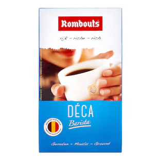 Café moulu Déca  250gr ROMBOUTS