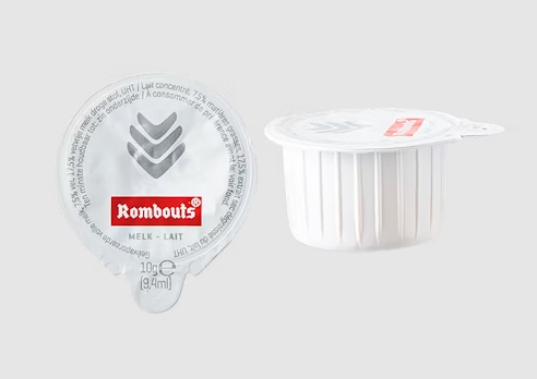 Milk 240 Cups ROMBOUTS