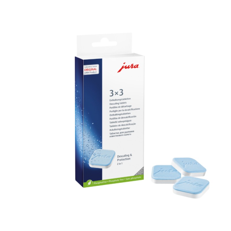 PASTILLES DE DETARTRAGE  3 pc JURA